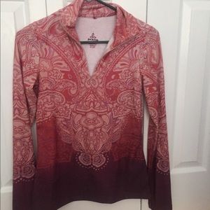 Prana quarter zip top